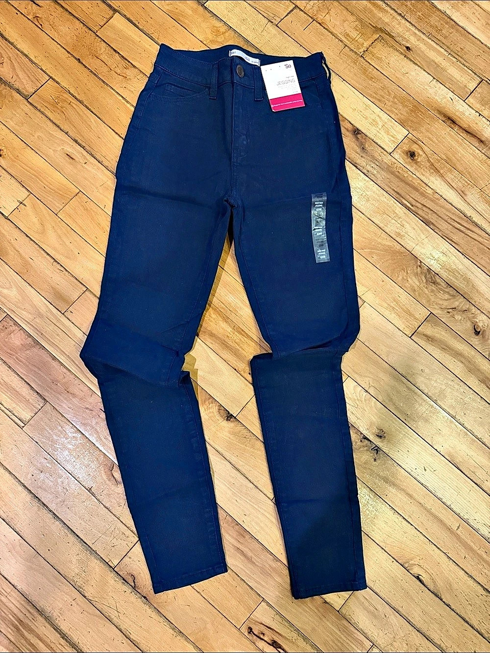 So High Rise Jegging Jeggings in Blue Size 04/26 NWT
